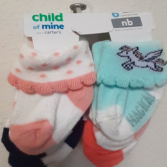 Nwt Baby Socks Newborn Baby gift carters